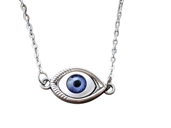 Handmade Silver Steampunk Dragon Eye Key Necklace – Urban Metal