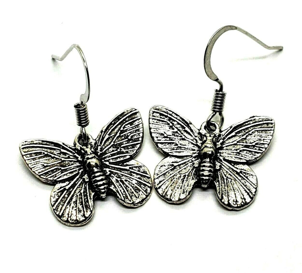 Handmade Butterfly Earrings – Urban Metal Designs