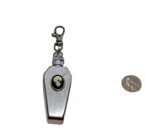 Handmade Stainless Steel Day Of The Dead Flask Key Chain