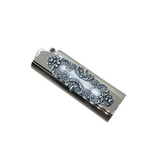 Handmade Silver Victorian Cigarette Lighter Cover